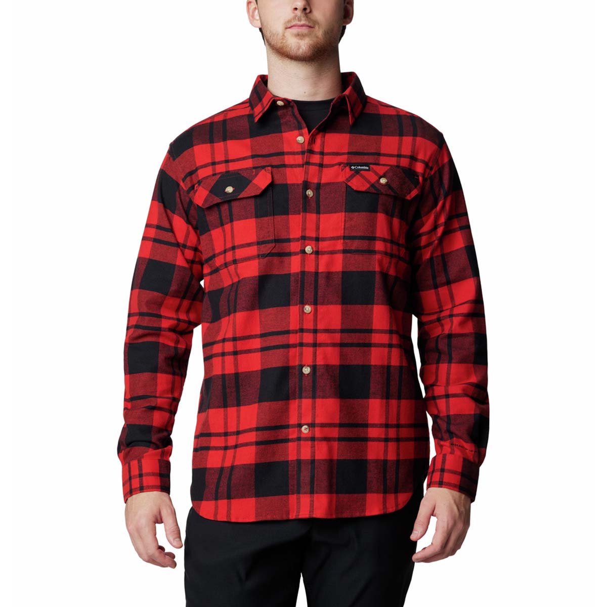 Columbia Men's Flare Gun&trade; Stretch Flannel Shirt 1861581 F9