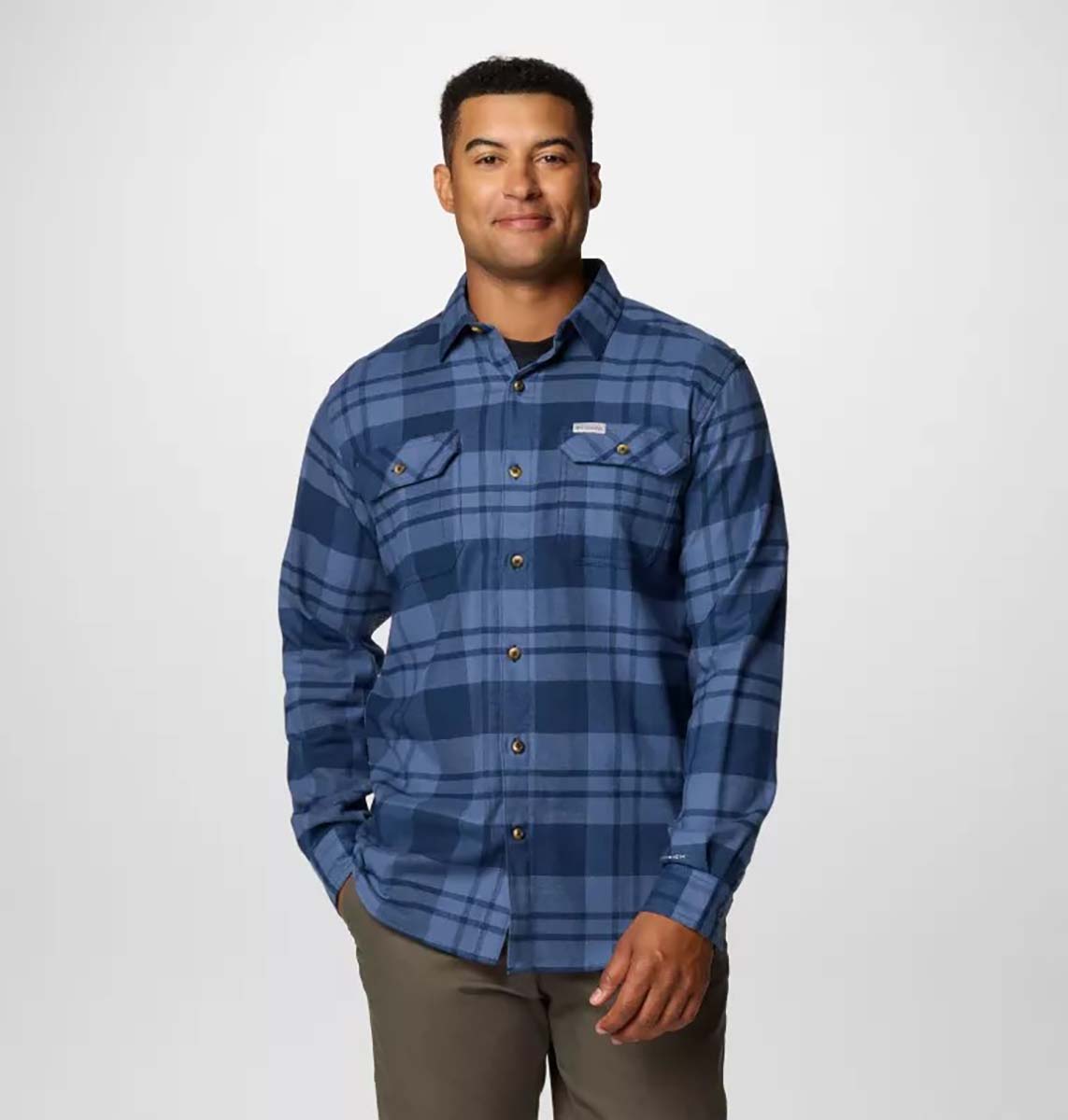Columbia Men's Flare Gun&trade; Stretch Flannel- Tall