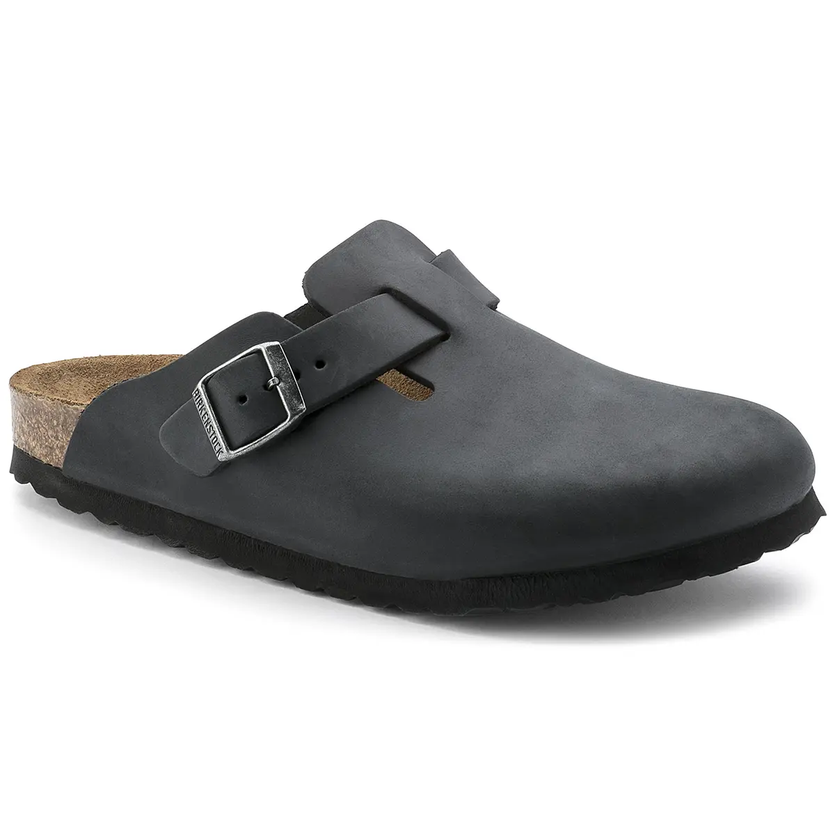 Birkenstock Unisex Boston Oiled Leather - Black
