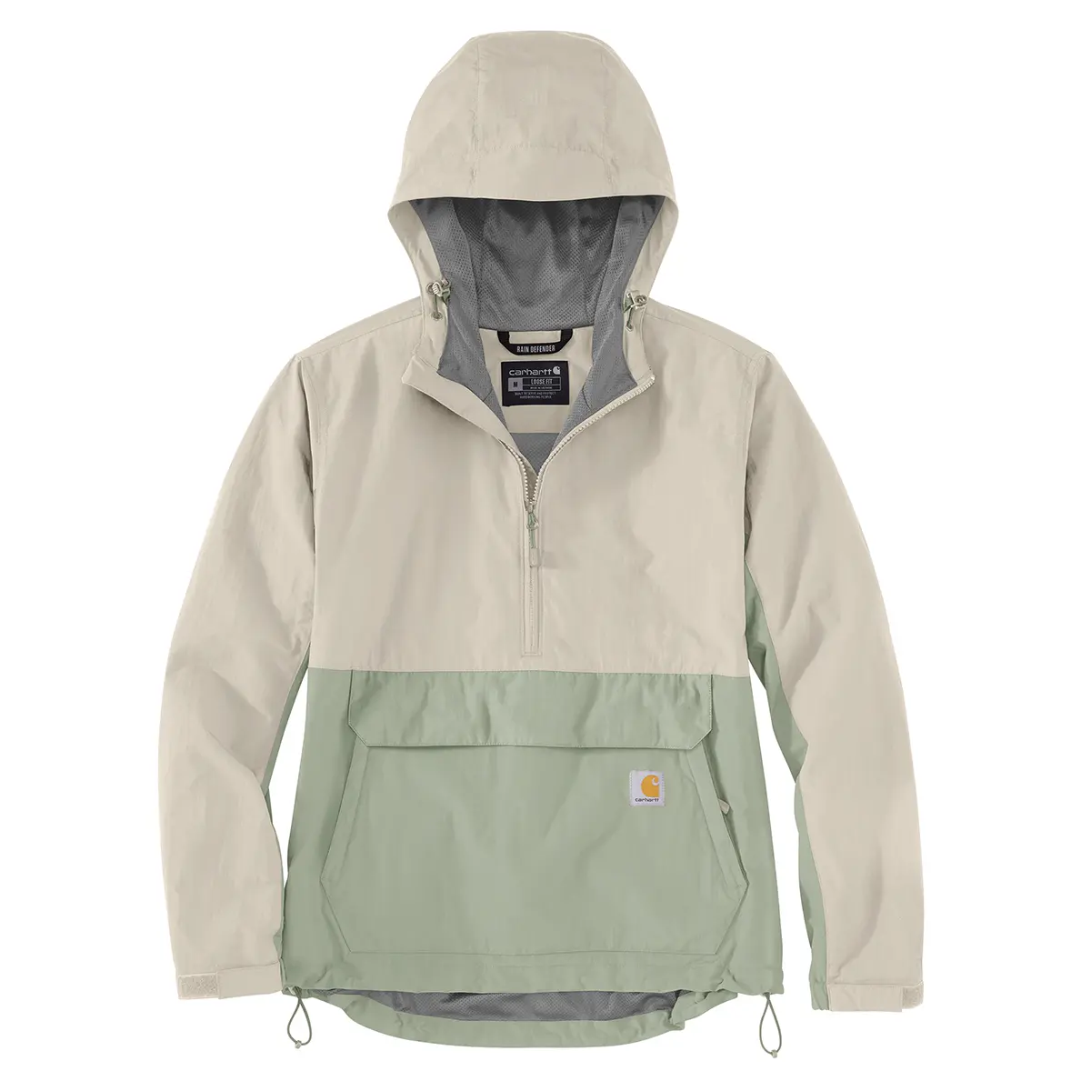 レディース【CARHARTT】 軽量アノラック Carhartt Women's Rain Defender Loose Fit Lightweight 1/2-Zip