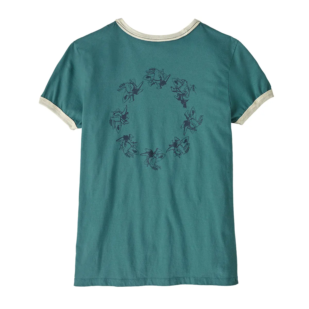 トップス Women's Water People Organic Ringer Tee Patagonia Women's Water People Organic Ringer Tee : Vermont