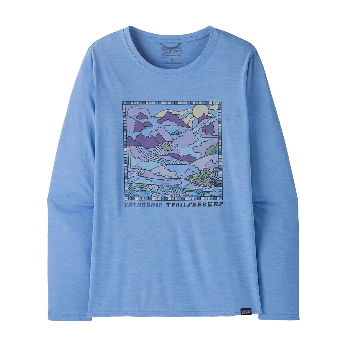 Patagonia Women's Long-Sleeved Capilene&reg; Cool Daily Graphic Shirt - Lands