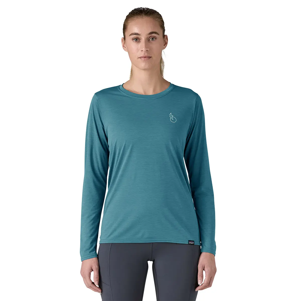 Patagonia Women's Long-Sleeved Capilene&reg; Cool Daily Graphic Shirt - Waters