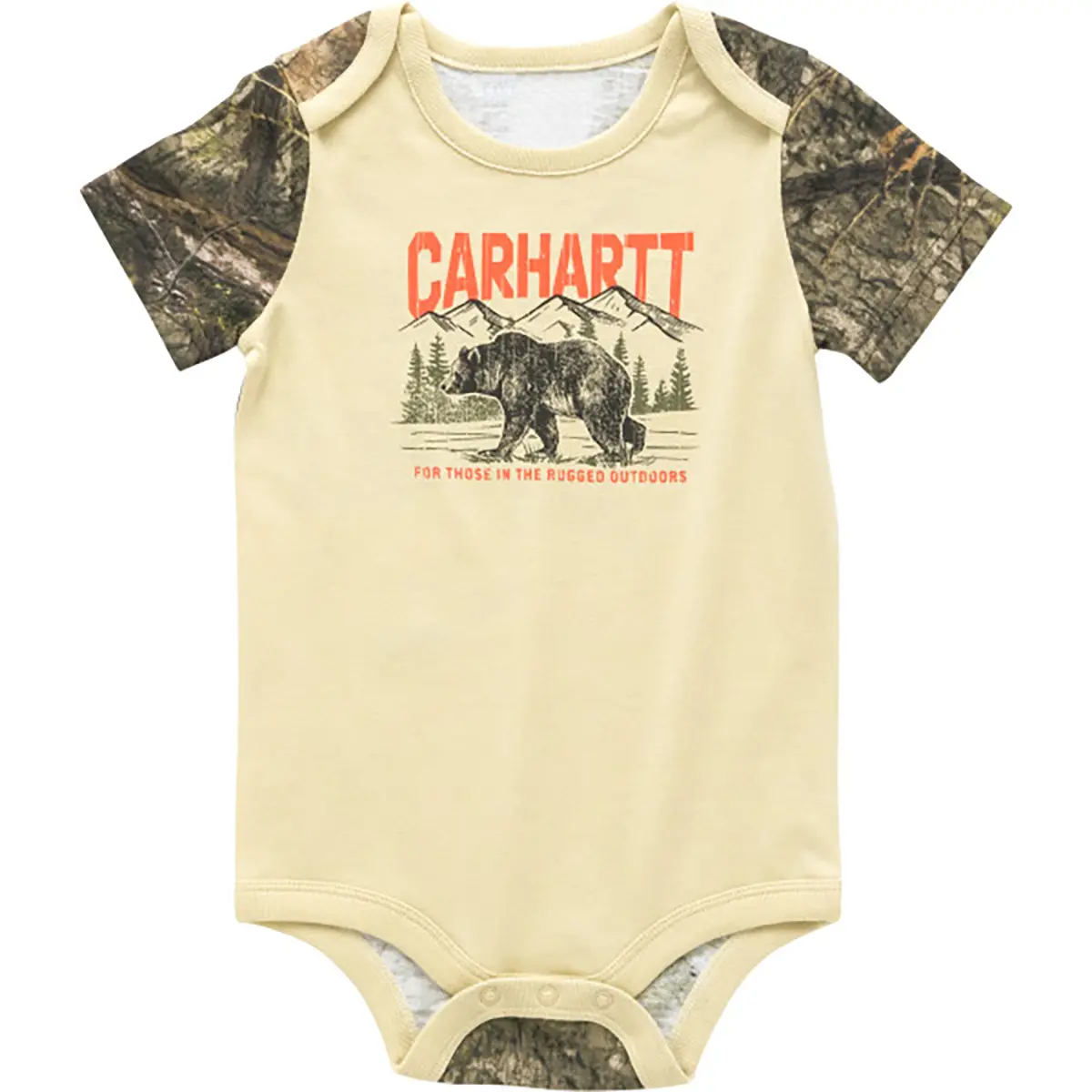 Carhartt Kids Short Sleeve Camo Bodysuit