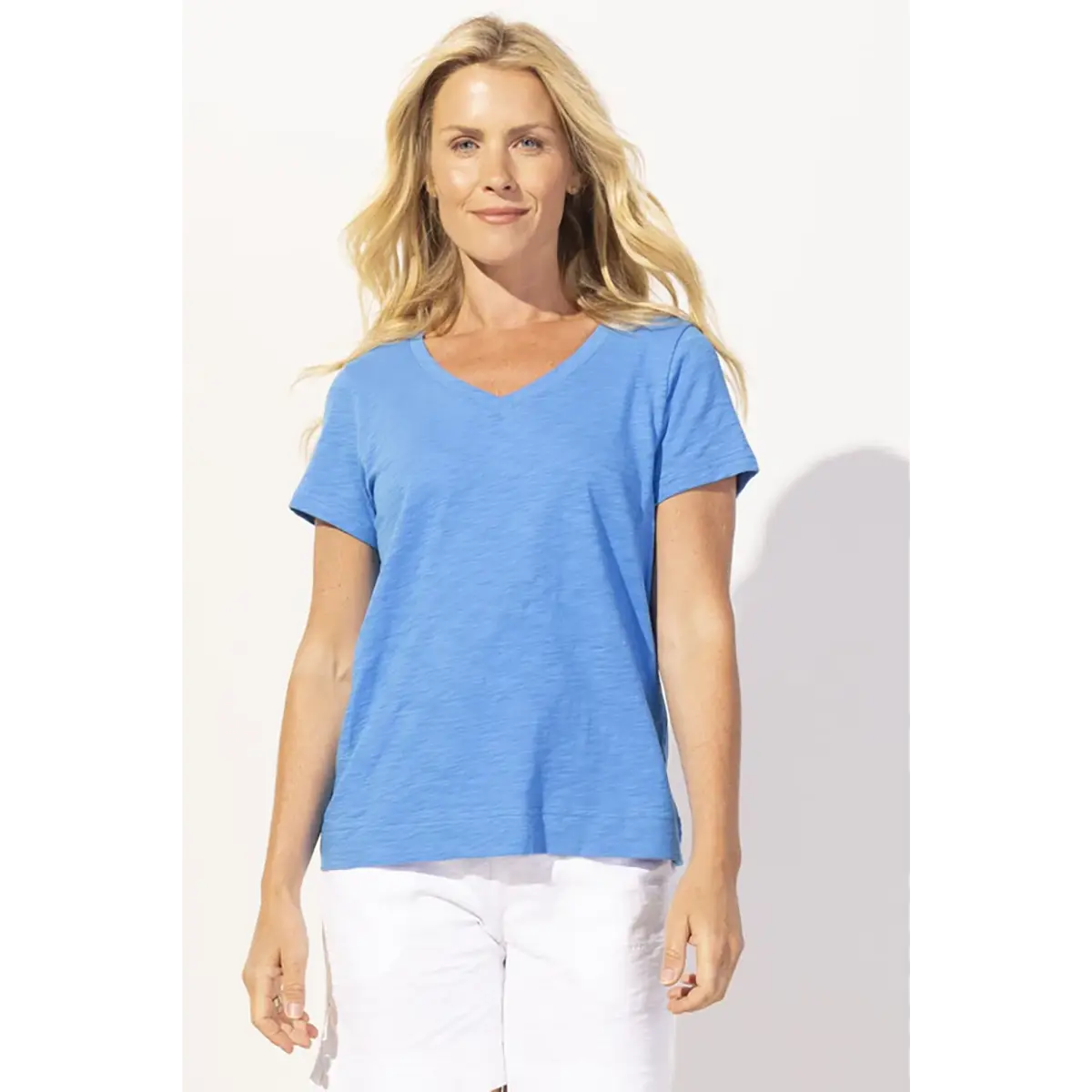 Escape Women's Textured Peruvian Cotton Base Tee