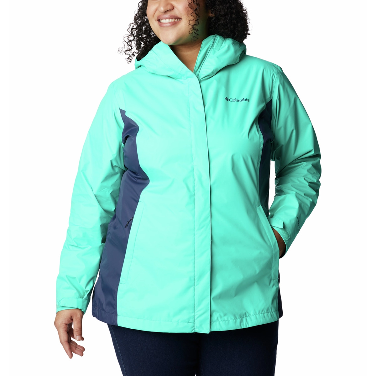Columbia Women's Arcadia&trade; II Rain Jacket - Plus Size