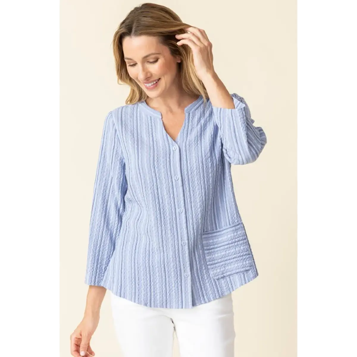 Habitat Women's St. John Stripe Cruising Shirt