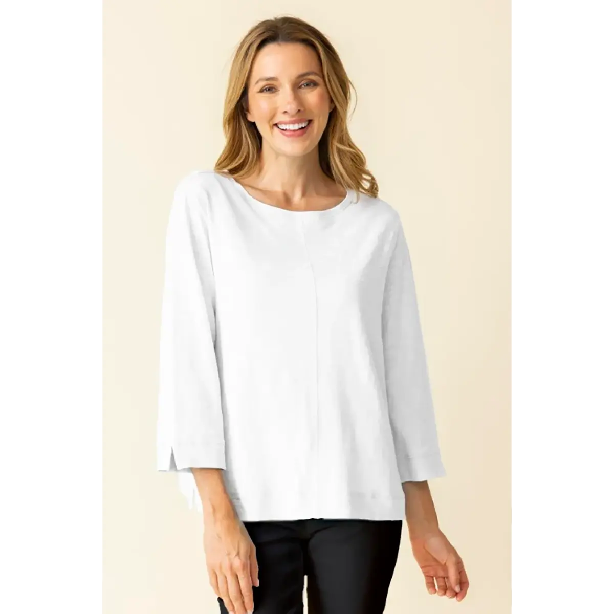Habitat Women's Peruvian Cotton Summer Boatneck