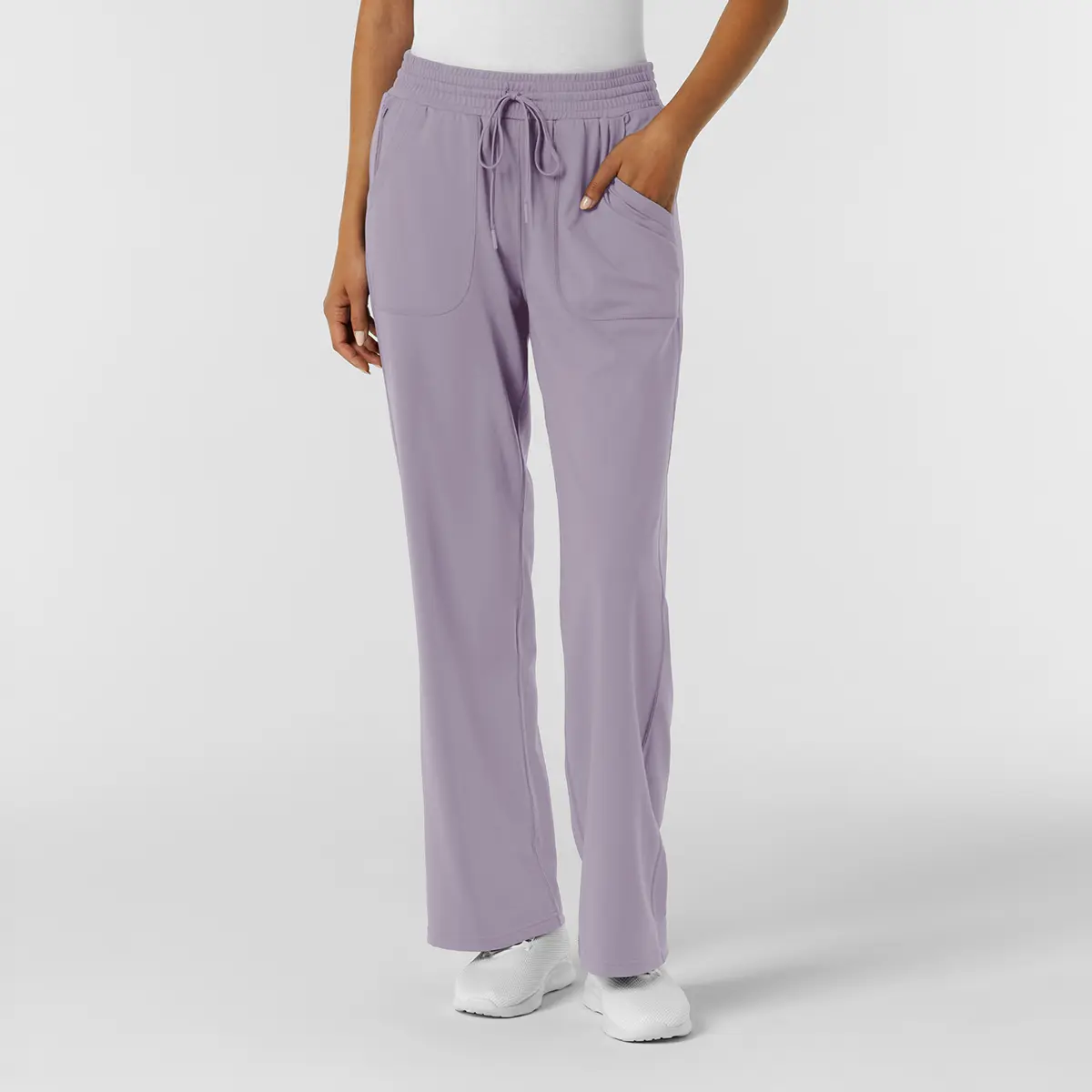 Wink Renew Women's Knit Wide Leg Scrub Pant