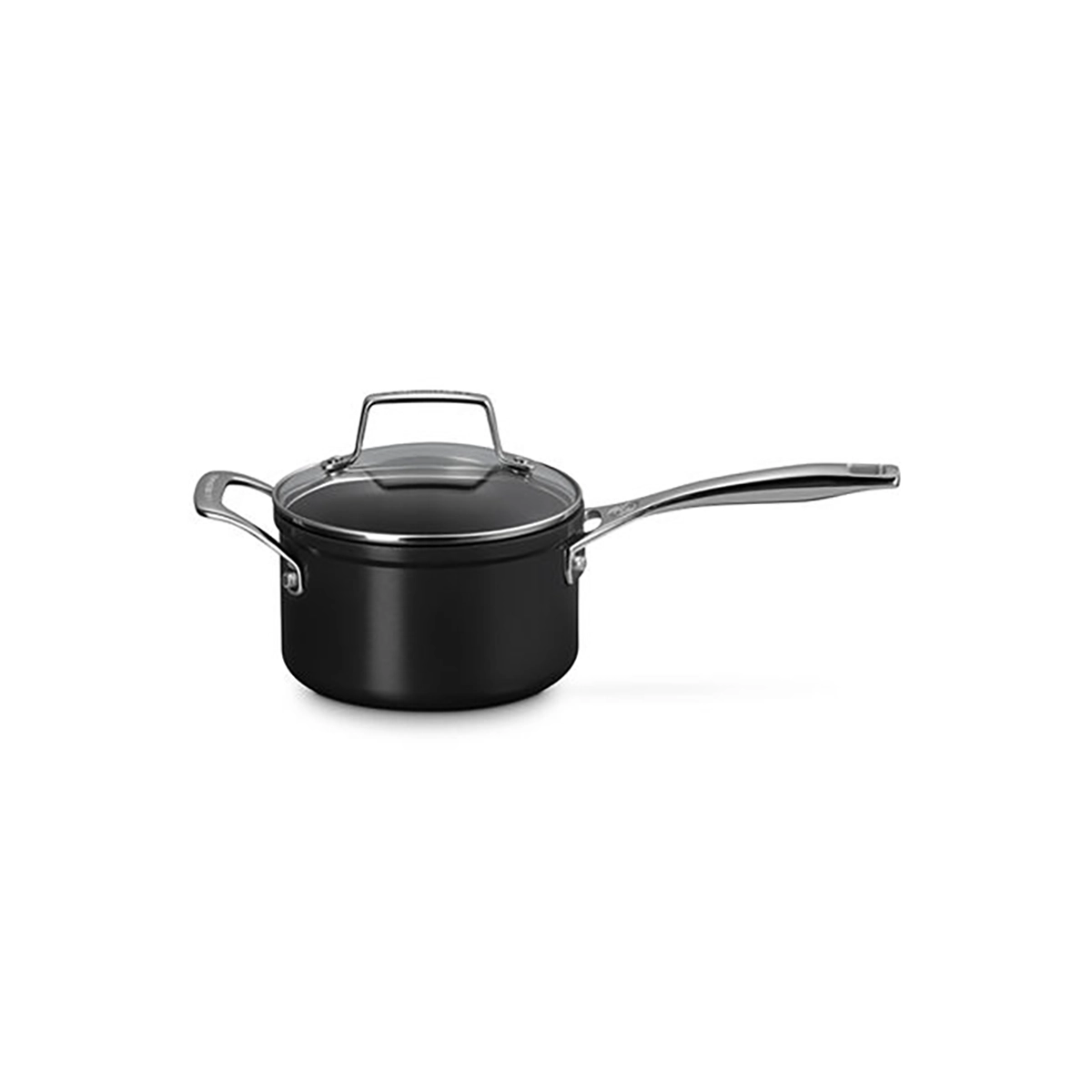 Le Creuset Essentials Non-Stick Ceramic Saucepan w/ Glass Lid -2 QT