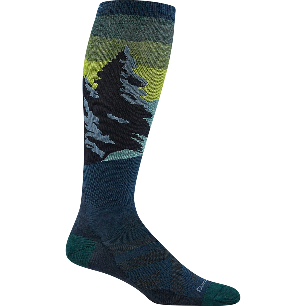 Darn Tough Men's Solstice OTC Lightweight Ski Sock
