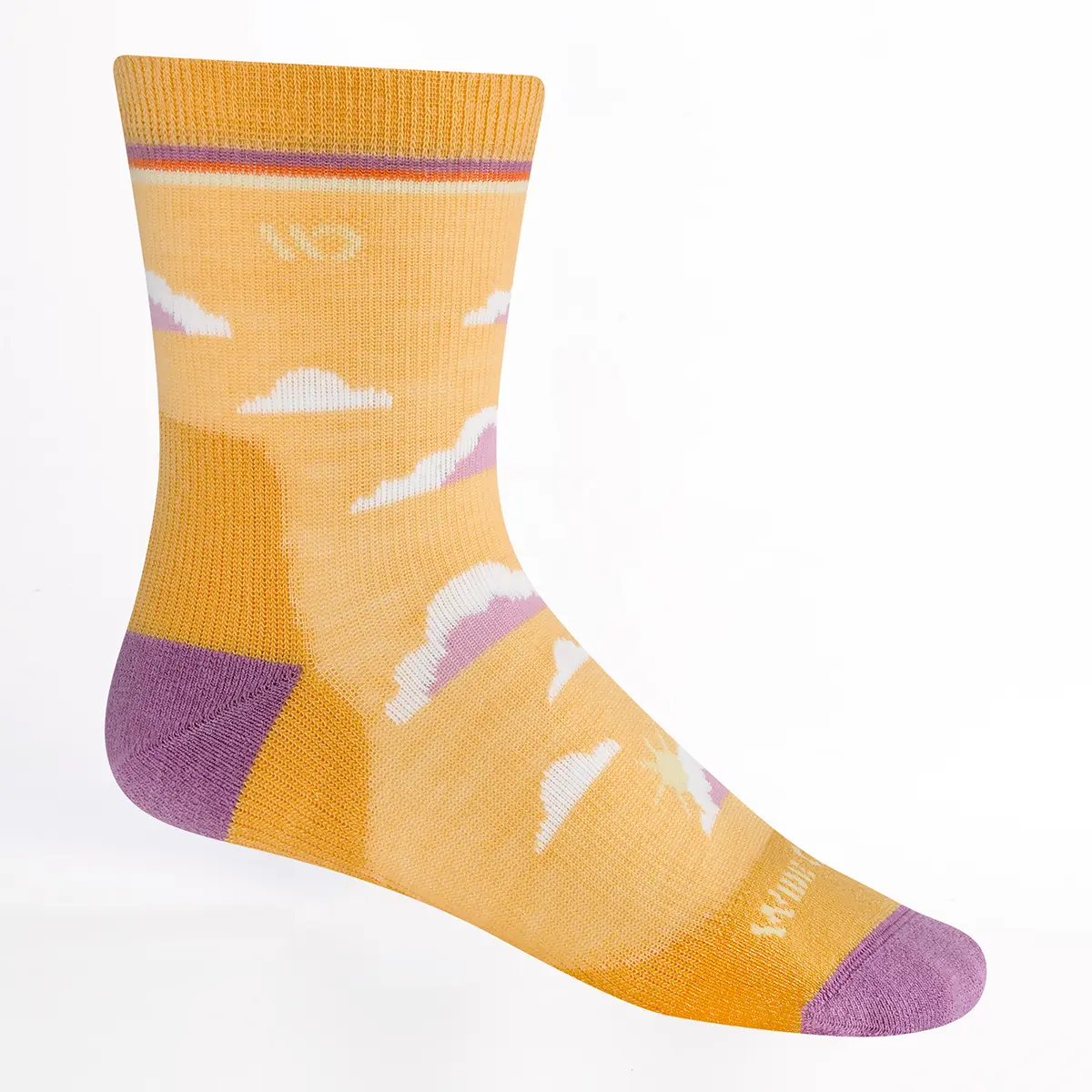 Wide Open Women's Cloud Hopper Cushioned Micro Crew Socks
