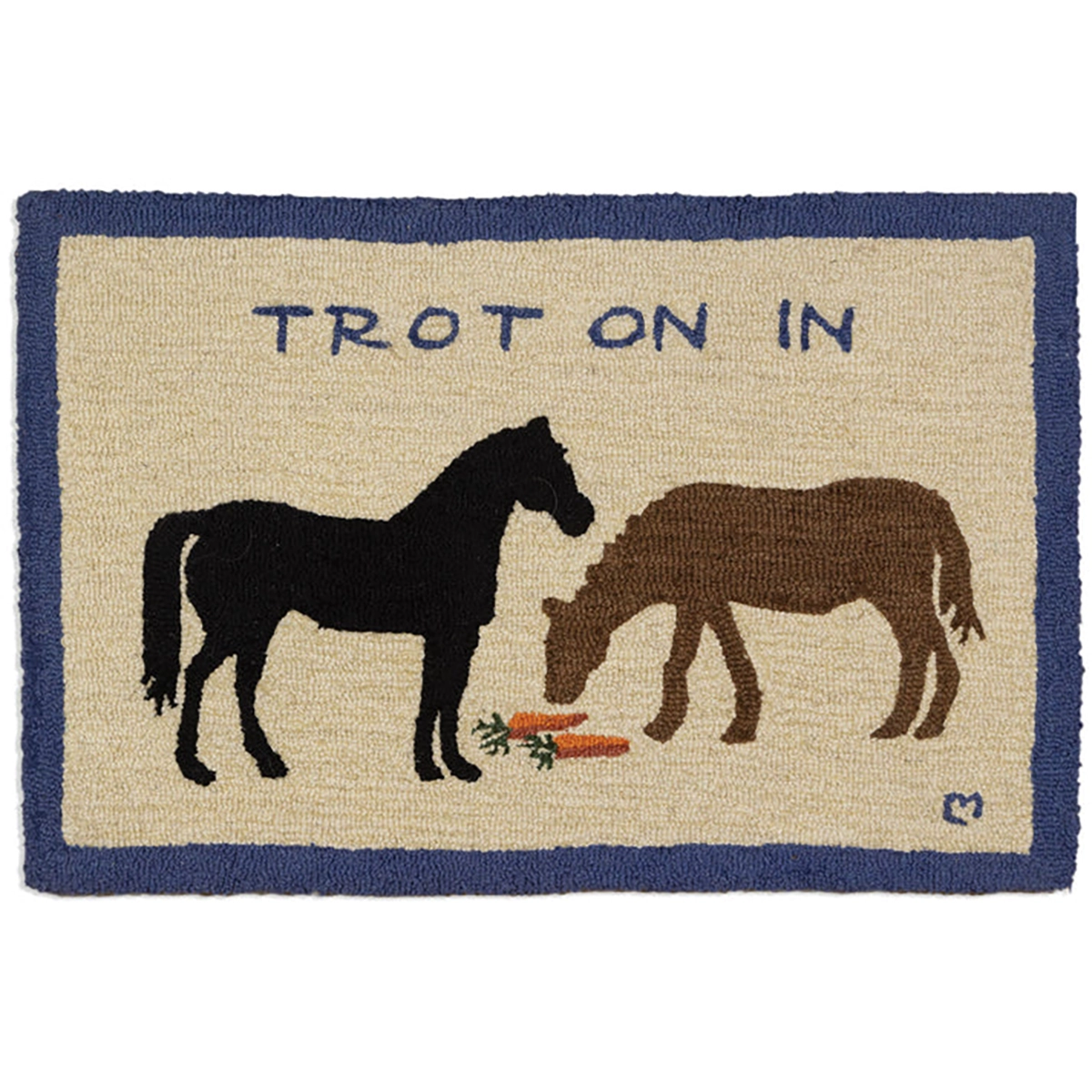 Chandler 4 Corners 965 Trot on in Horse 2'X3' - Rug