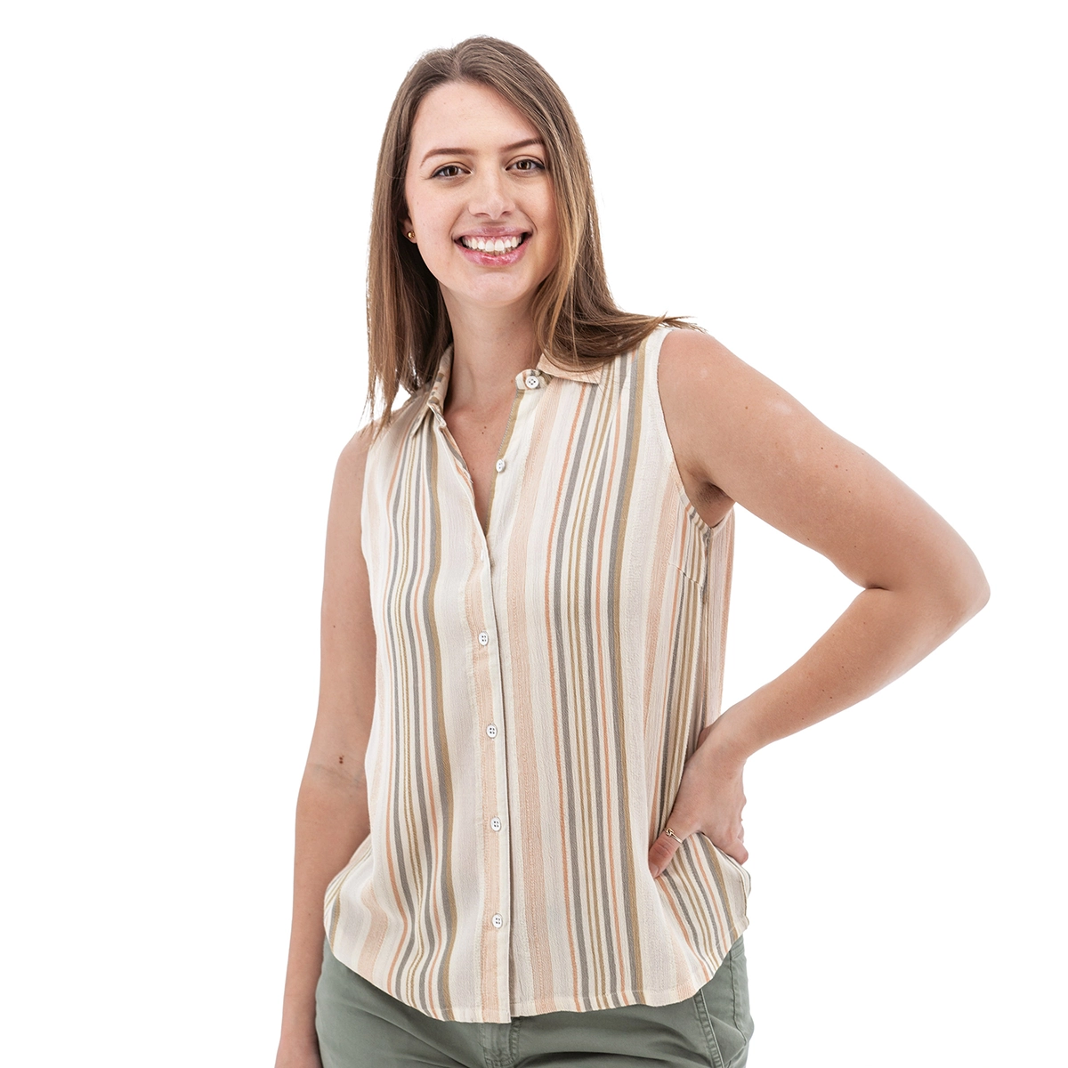 Old Ranch Women's Nadya Organic Cotton Tank Top