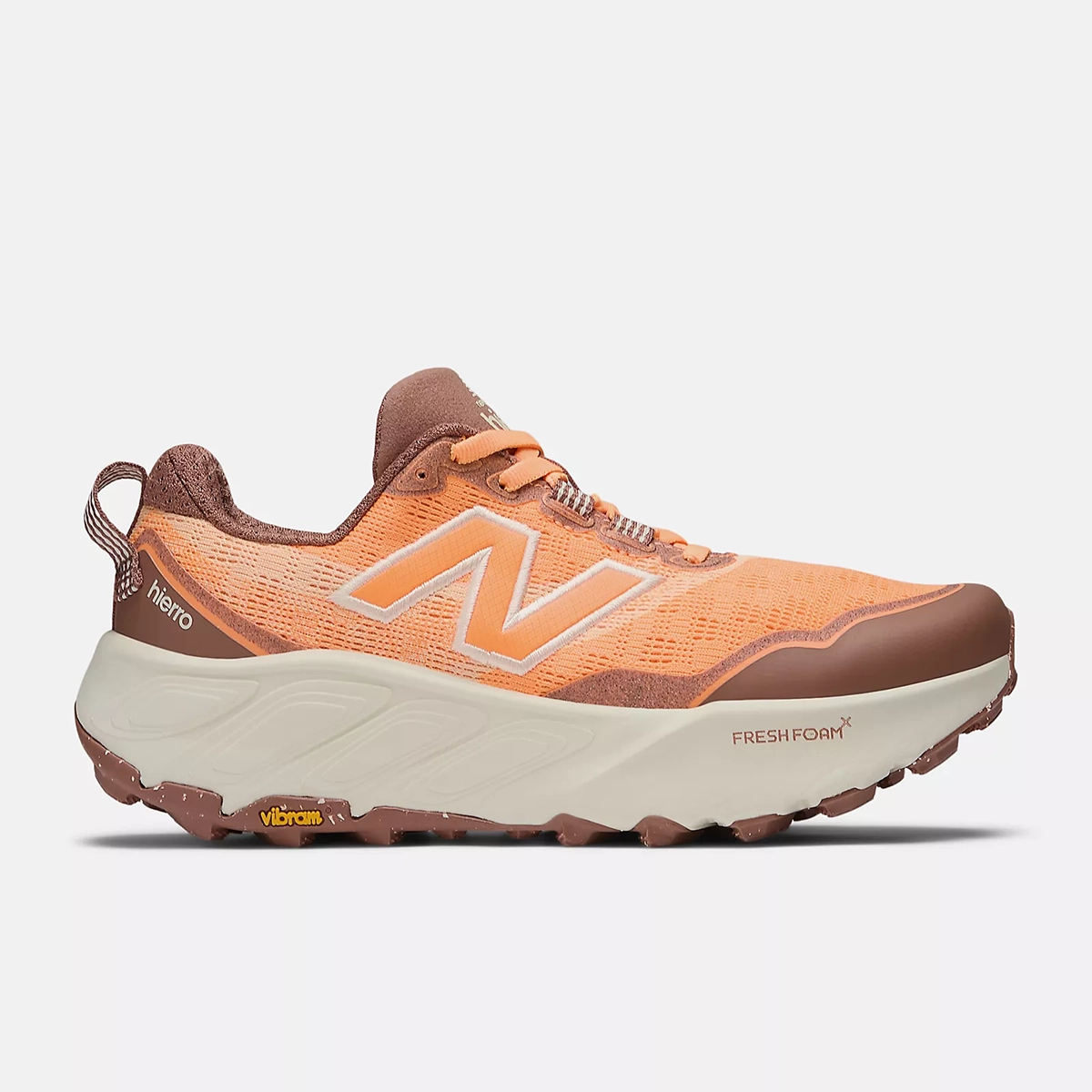New Balance Women's Fresh Foam X Hierro v9- Hot Mango w/ Peach Blossom
