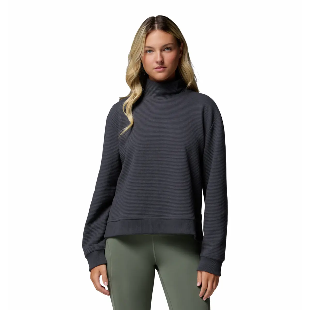 Columbia Women's PFG Open Water&trade; Mock Neck LS Shirt