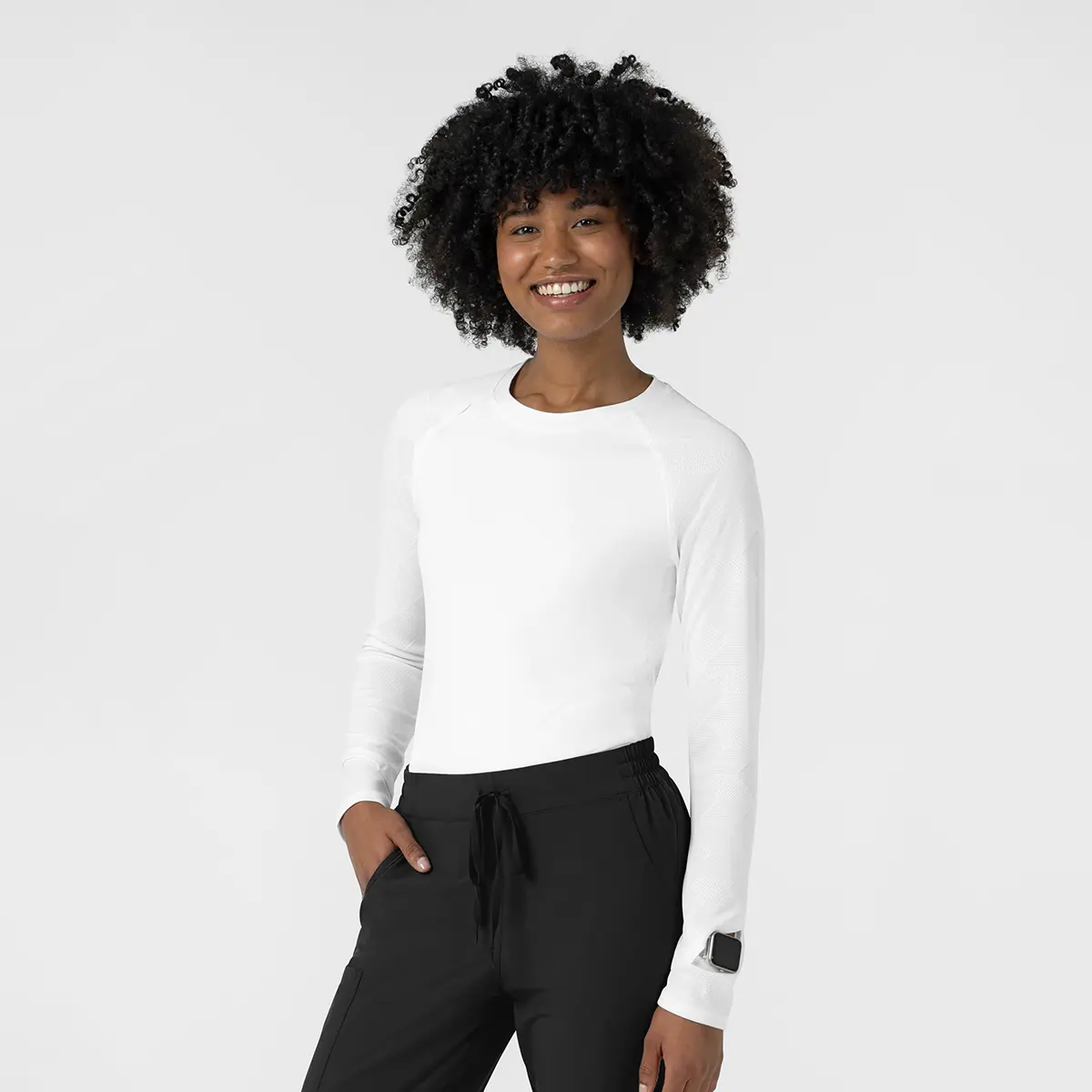 Wink Women's Layers Engineered Underscrub Tee