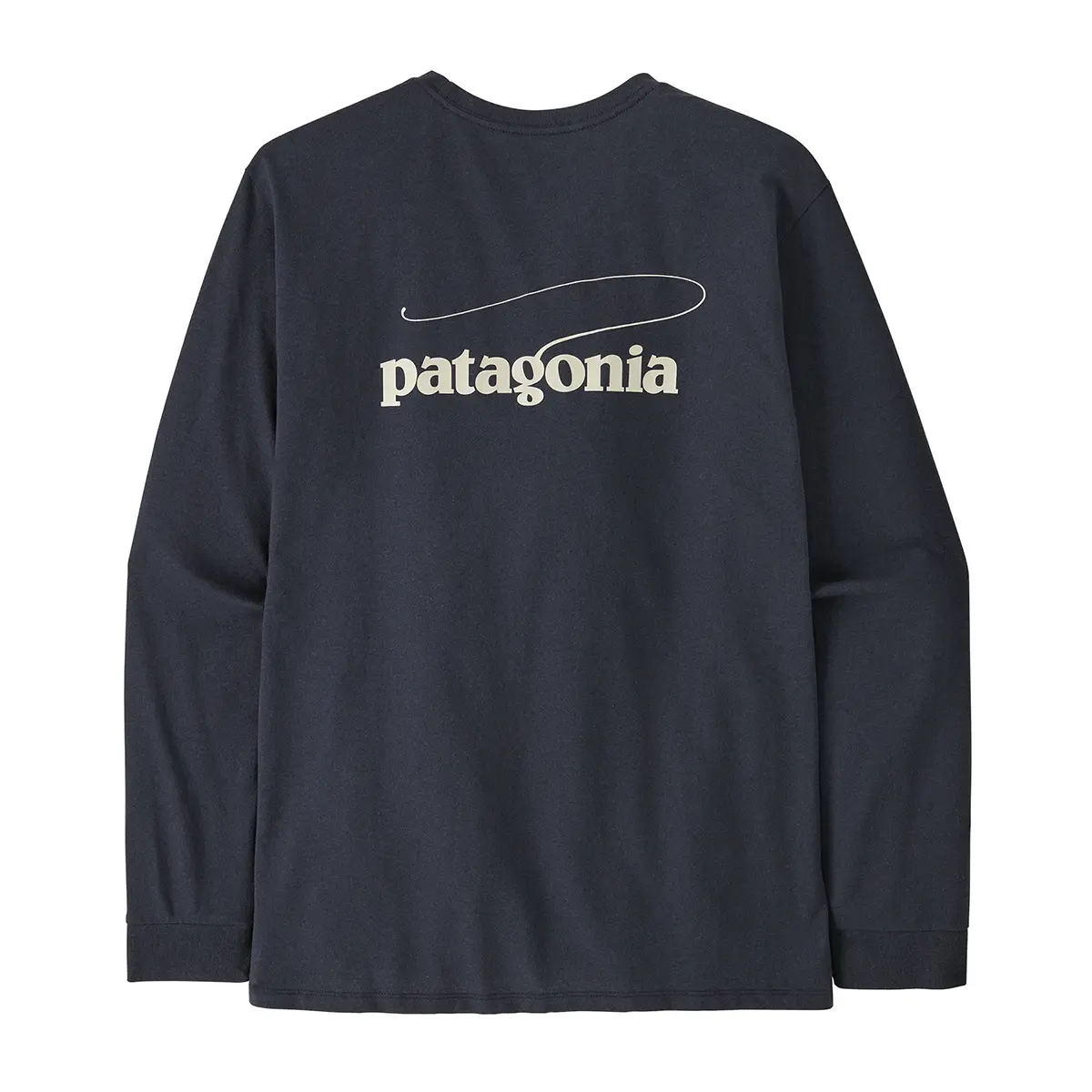 Patagonia Men's Long-Sleeved Cating Logo Responsibili-Tee&reg;