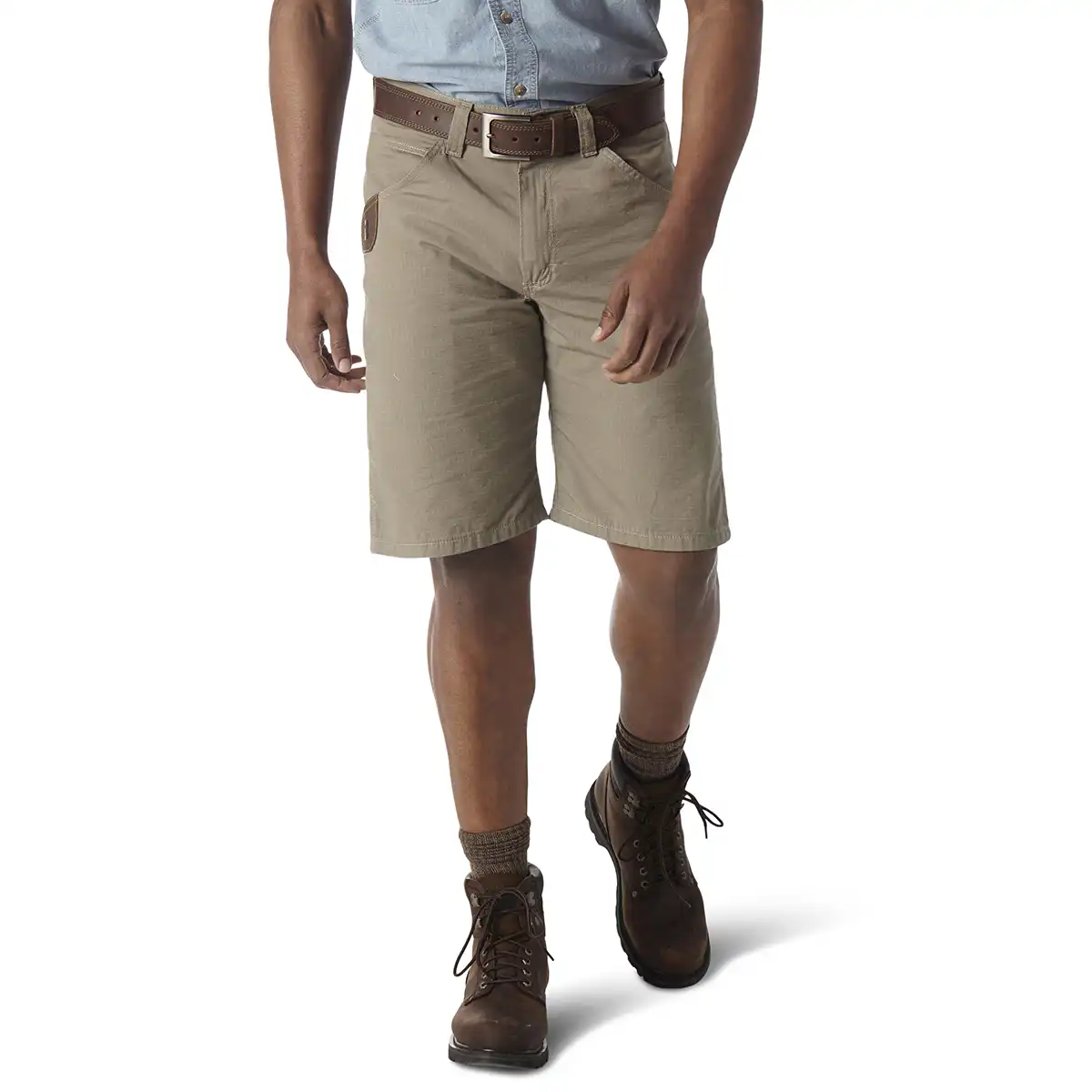 Wrangler RIGGS Workwear Technician Short in Dark Khaki