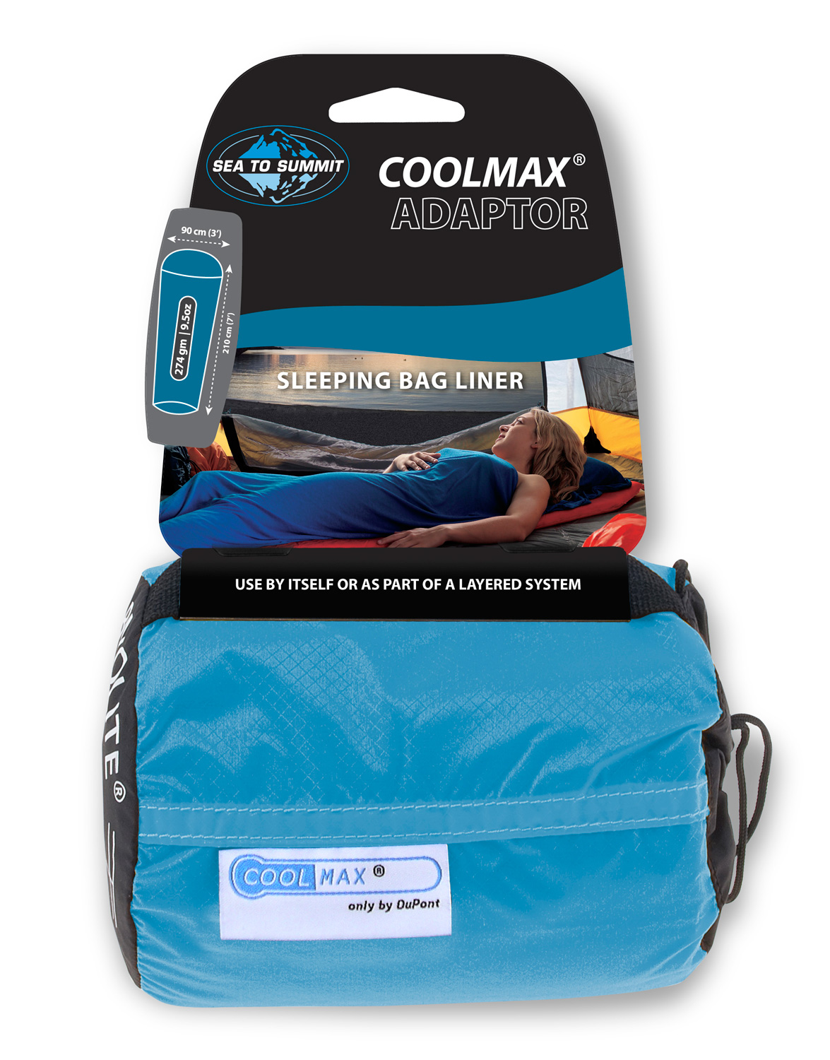 Sea to Summit Coolmax&reg; Adaptor Travel Liner 117