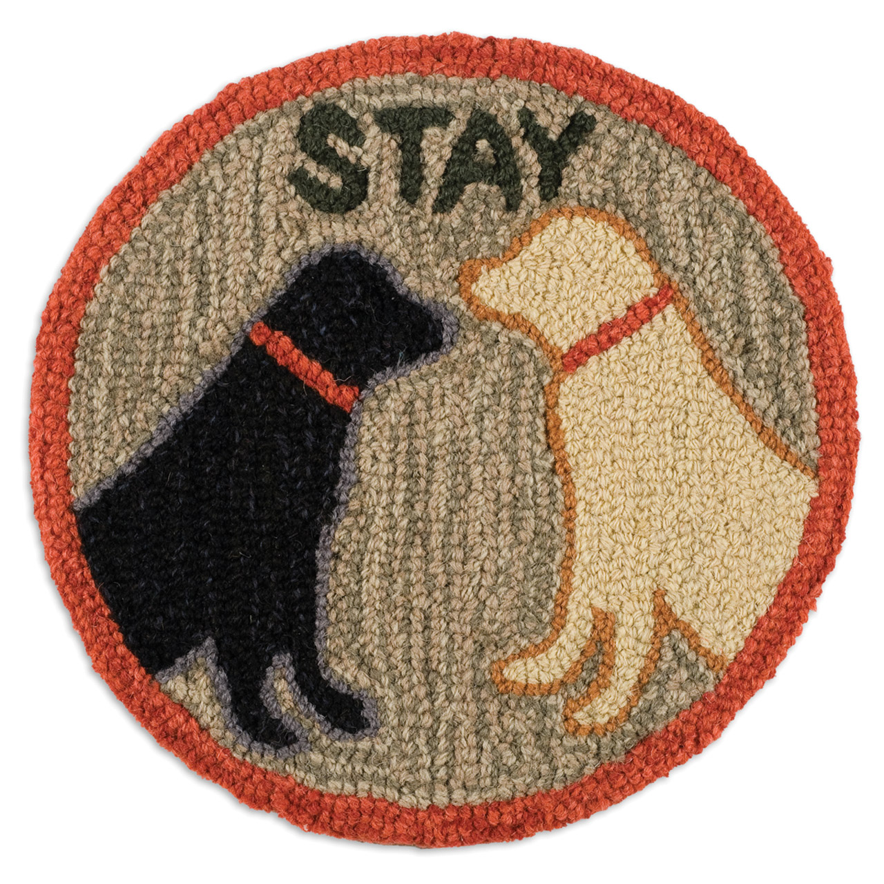 Chandler 4 Corners Dogs "Stay" 14" Chairpad