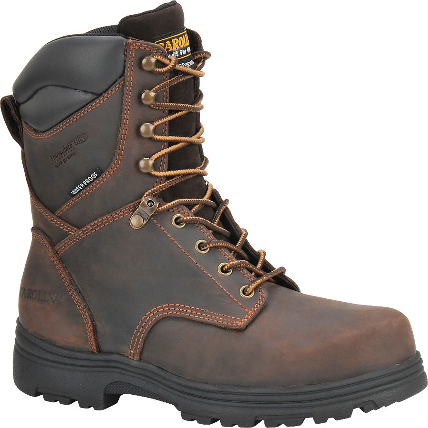 Carolina Men's 8" Waterproof Insulated Work Boot CA3034