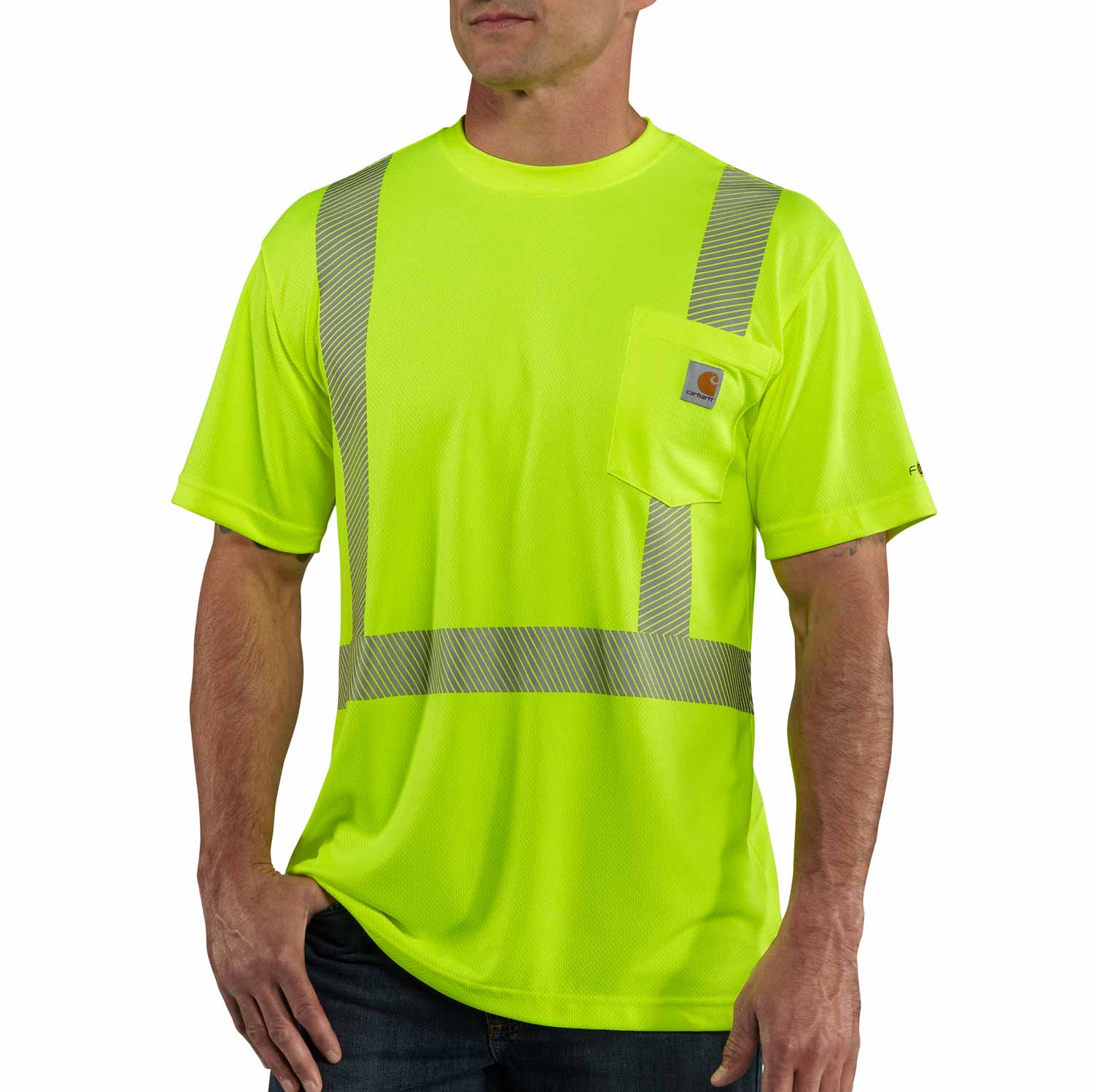 Carhartt Men's Force&trade; High Visibility SS Class 2 Tee