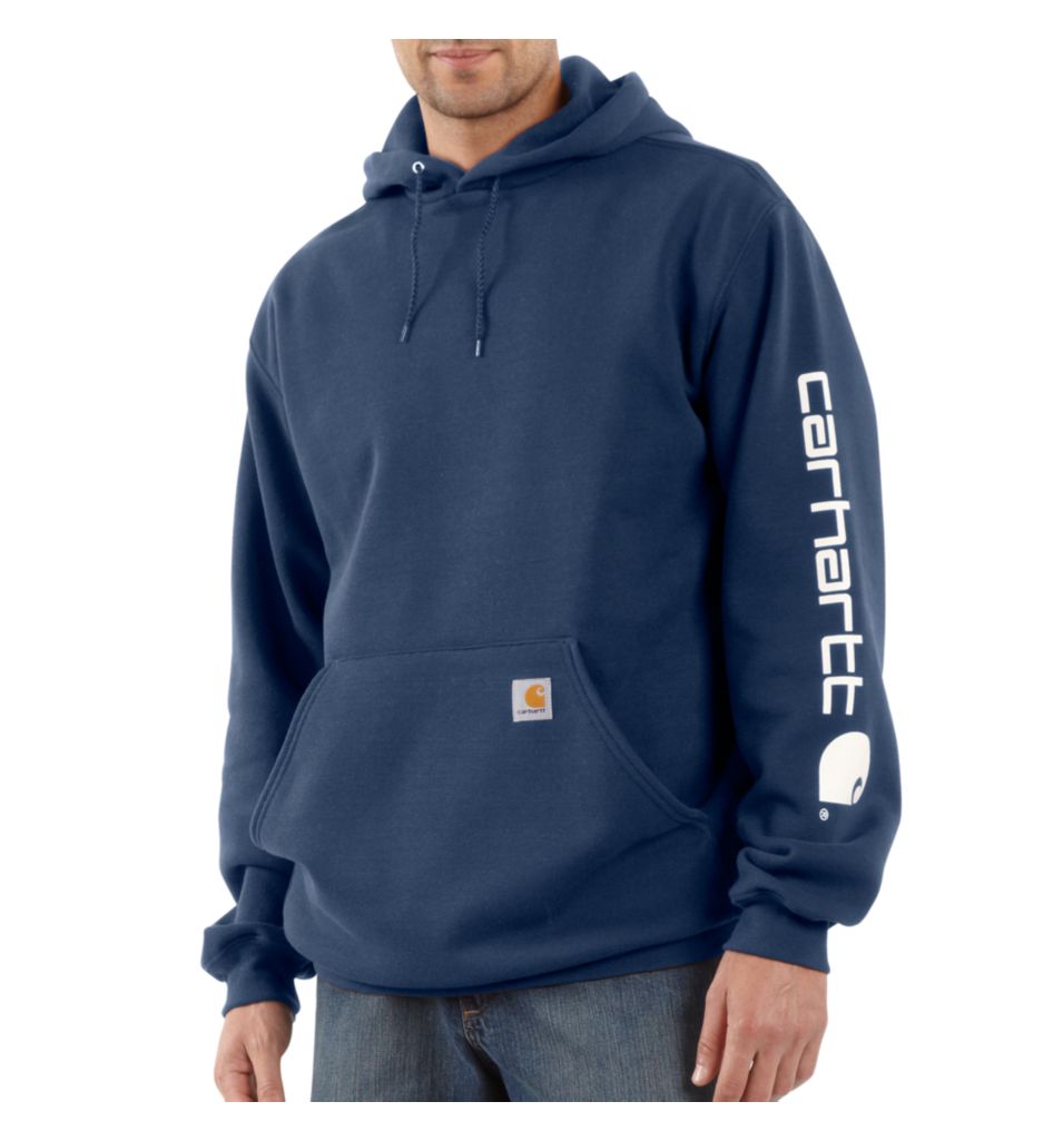 Carhartt Midweight Hooded Logo Sweatshirt : Vermont Gear - Farm-Way